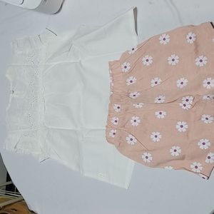 TODDLER GIRLS SHORTS & SHIRT SET